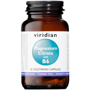 viridian high potency magnesium b6 30 vegan capsules