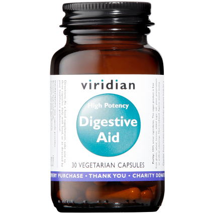 viridian high potency digestive aid 30 vegan capsules