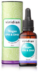 viridian vegan epa & dha oil 30ml