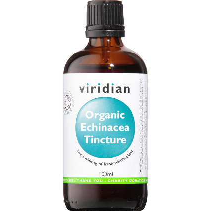 viridian vegan echinacea tincture 50ml