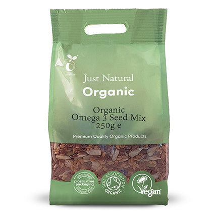 just natural organic omega 3 seed mix 250g