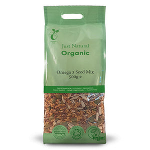 just natural organic omega 3 seed mix 500g