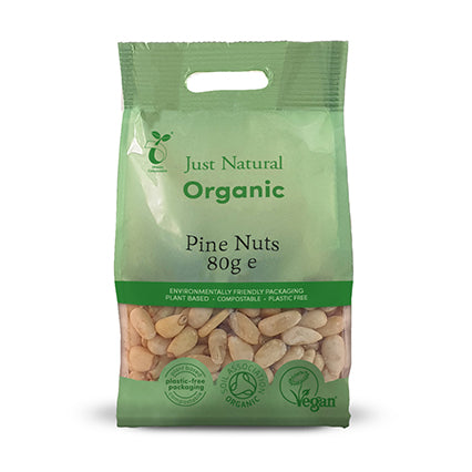 just natural organic pine nuts 80g