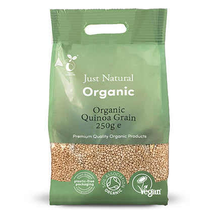 just natural organic quinoa grain 250g