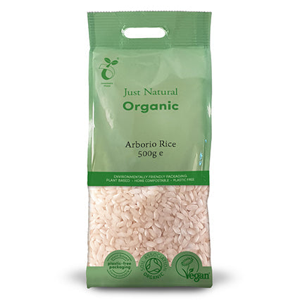 just natural organic risotto rice - arborio 500g