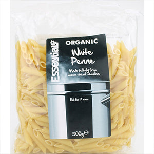 essential organic wholewheat penne 500gm
