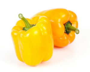 Organic Peppers Yellow