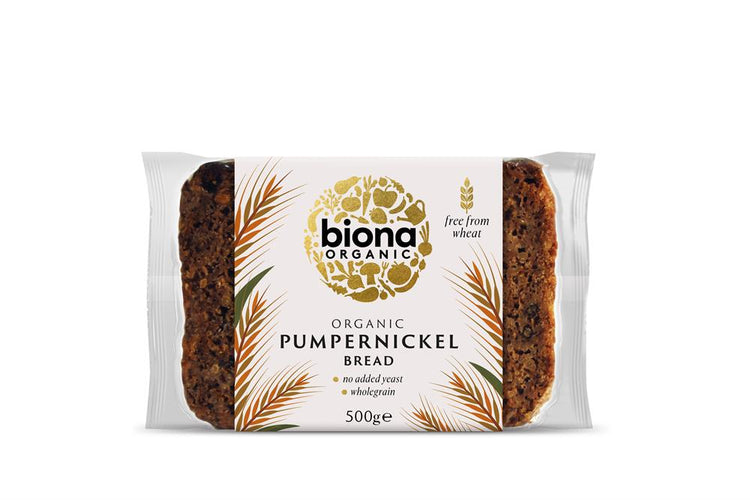 Biona Org Pumpernickel Bread 500g