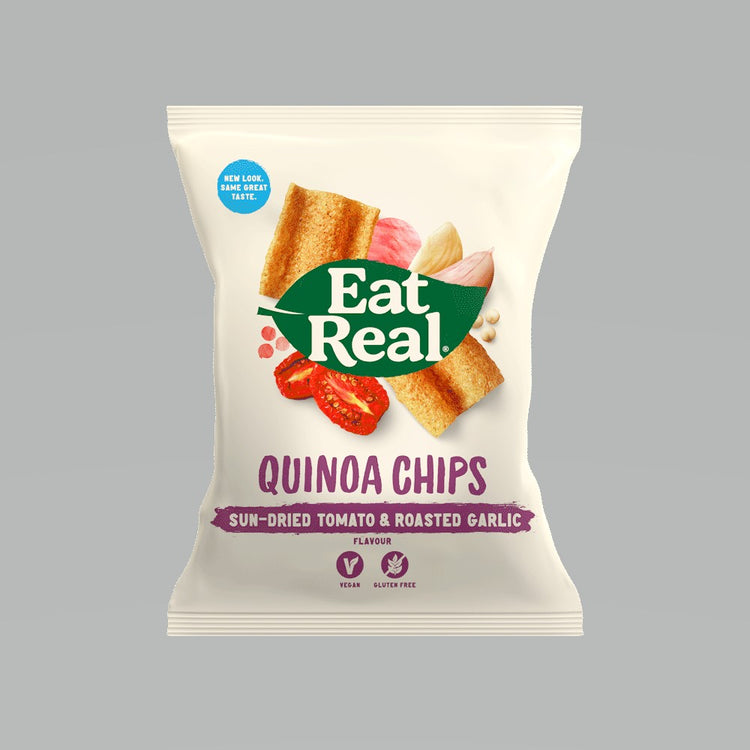 Eat Real Quinoa Sundried Tom Garlic 30g