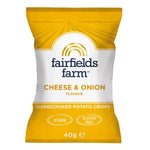 Fairfields Farm Cheese & Onion Crisps Vegan 40g