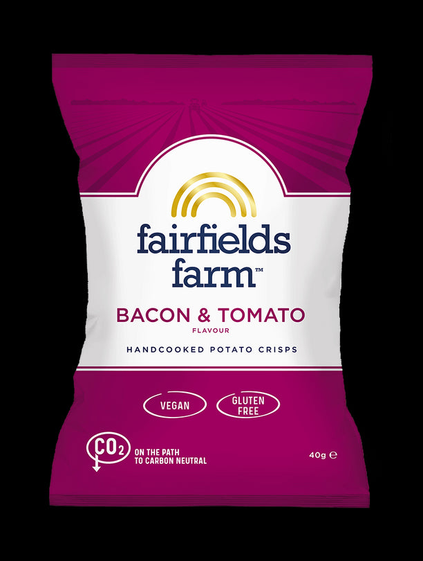 Fairfields Bacon and Tomato Crisps 40g
