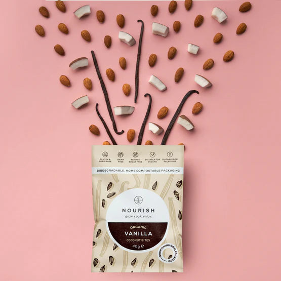 Nourish Vanilla Coconut Bites 40g