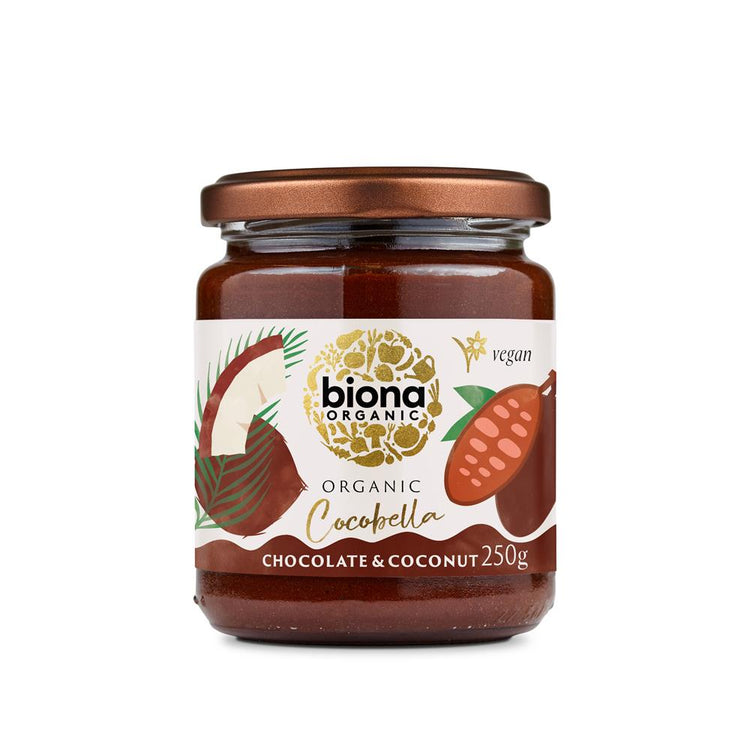 Biona Organic Cocobella Chocolate & Coconut Spread 250g