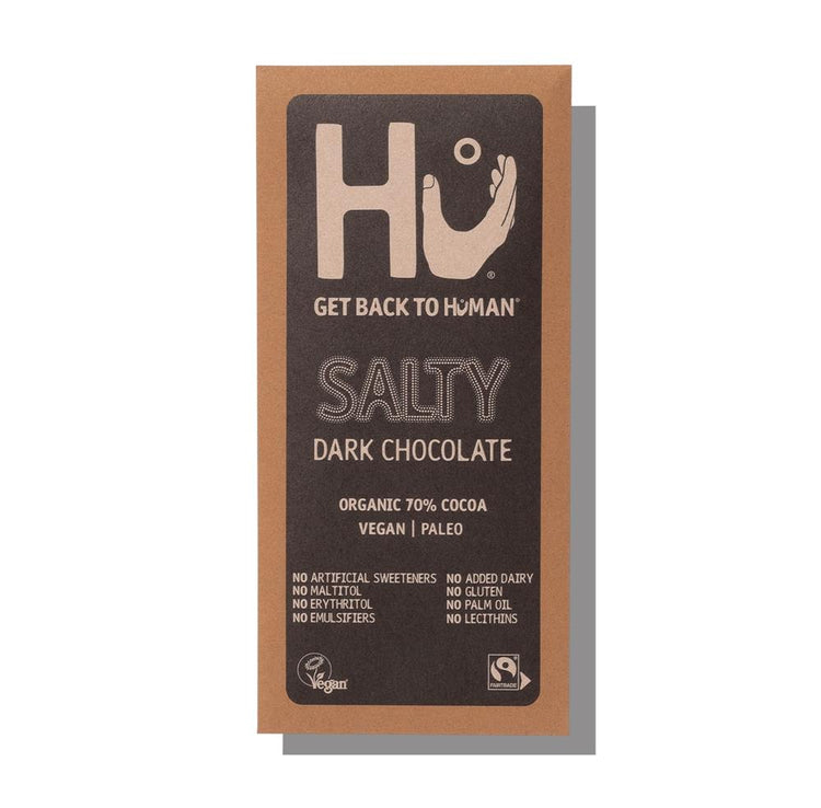 Hu Vegan Salty Dark Chocolate Bar 60g