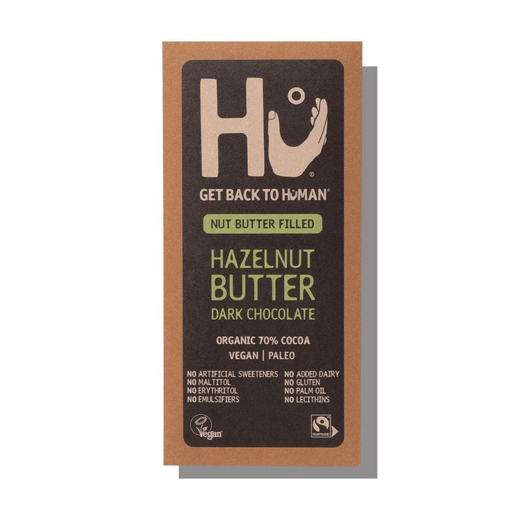 Hu Vegan Hazelnut Butter Dark Chocolate Bar 60g